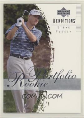 2003 Upper Deck Renditions - [Base] #33 - Rookie Portfolio - Steve Flesch