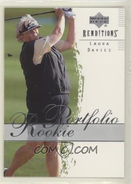 2003 Upper Deck Renditions - [Base] #51 - Rookie Portfolio - Laura Davies