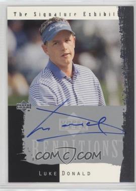 2003 Upper Deck Renditions - The Signature Exhibit #LD.2 - Luke Donald