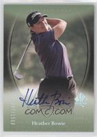 Authentic Rookies - Heather Bowie #/1,500