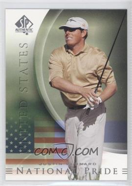 2004 SP Authentic - [Base] #48 - National Pride - Justin Leonard