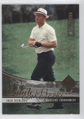 2004 SP Authentic - [Base] #65 - Salute to Champions - Jack Nicklaus /1965