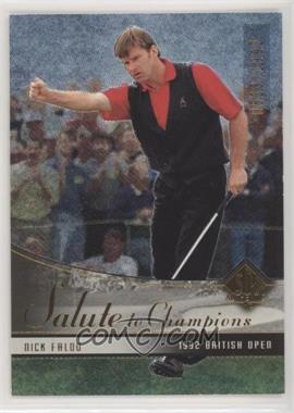 2004 SP Authentic - [Base] #79 - Salute to Champions - Nick Faldo /1992