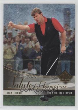 2004 SP Authentic - [Base] #79 - Salute to Champions - Nick Faldo /1992