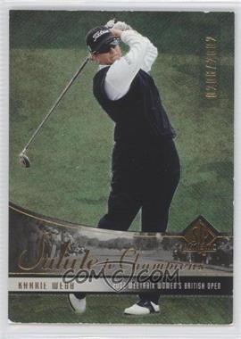 2004 SP Authentic - [Base] #86 - Salute to Champions - Karrie Webb /2002