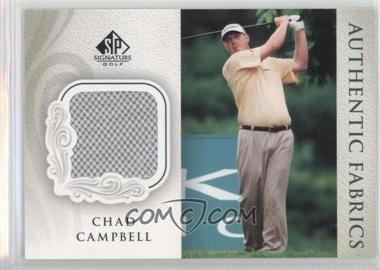 2004 SP Signature - Authentic Fabrics #AF-CC - Chad Campbell