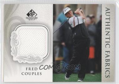 2004 SP Signature - Authentic Fabrics #AF-FC - Fred Couples