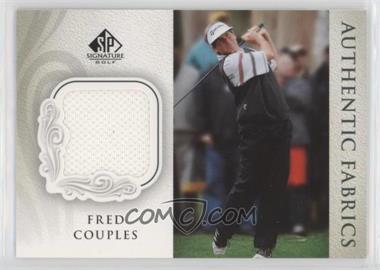 2004 SP Signature - Authentic Fabrics #AF-FC - Fred Couples