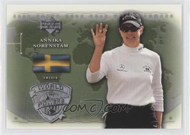 2004 Upper Deck - [Base] #103 - World Powers - Annika Sorenstam