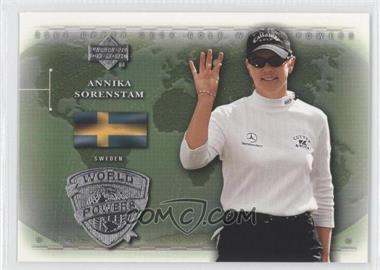 2004 Upper Deck - [Base] #103 - World Powers - Annika Sorenstam