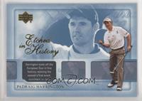 Etched in History - Padraig Harrington