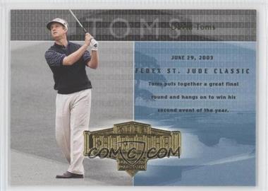 2004 Upper Deck - [Base] #56 - Leaderboard - David Toms