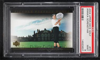 2004 Upper Deck - [Base] #70 - Picture Perfect Shots - Annika Sorenstam [PSA 9 MINT]