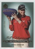 Hall of Champions - Annika Sorenstam #/500