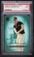 Hall of Champions - Annika Sorenstam [PSA 9 MINT] #/500