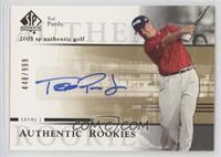 Authentic Rookies - Ted Purdy #/999