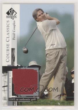 2005 SP Authentic - Course Classics Golf Shirts #CC8 - Fred Couples