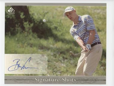 2005 SP Signature - Signature Shots #SH-BC - Ben Crane