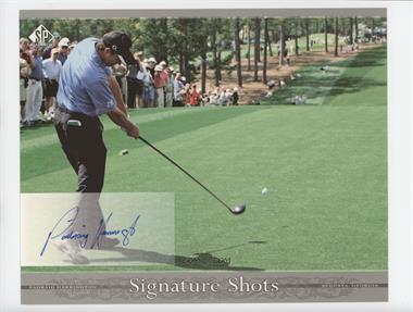 2005 SP Signature - Signature Shots #SH-PH - Padraig Harrington [Noted]