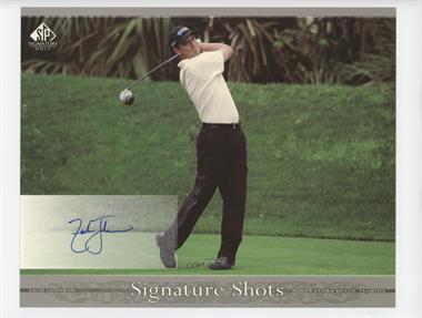 2005 SP Signature - Signature Shots #SH-ZJ - Zach Johnson