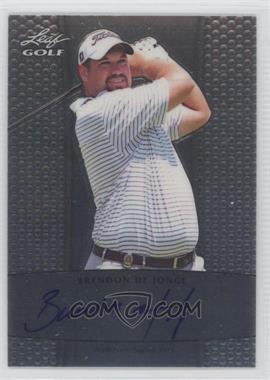 2012 Leaf Metal - Autographs #BA-BDJ - Brendon de Jonge