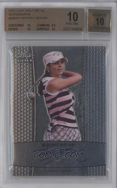 2012 Leaf Metal - Autographs #BA-BR1 - Beatriz Recari [BGS 10 PRISTINE]