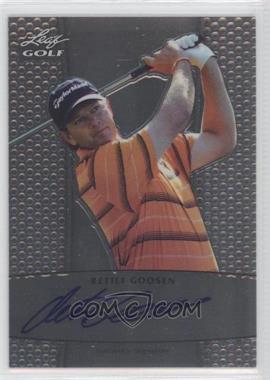 2012 Leaf Metal - Autographs #BA-RG1 - Retief Goosen