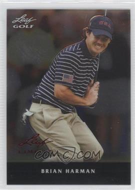 2012 Leaf Metal - [Base] - Limited Black Stripe #M-BH2 - Brian Harman