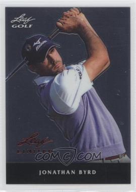 2012 Leaf Metal - [Base] - Limited Black Stripe #M-JB1 - Jonathan Byrd