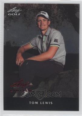 2012 Leaf Metal - [Base] - Limited Black Stripe #M-TL1 - Tom Lewis