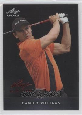 2012 Leaf Metal - [Base] - Limited Silver Stripe #M-CV1 - Camilo Villegas