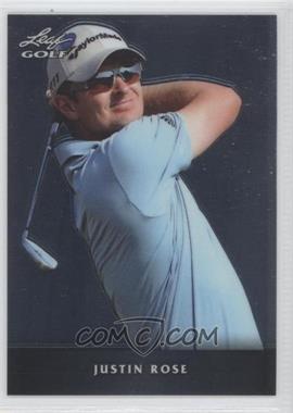 2012 Leaf Metal - [Base] #M-JR1 - Justin Rose