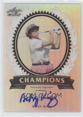 2012 Leaf Metal - Champions #CH-BK1 - Betsy King /50