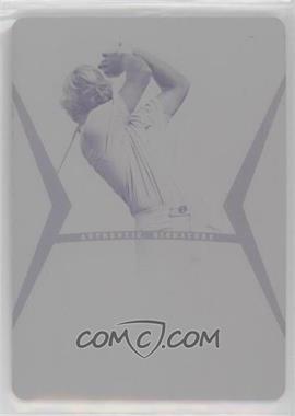 2012 Leaf Ultimate - [Base] - Printing Plate Magenta #BA-GN1 - Greg Norman /1