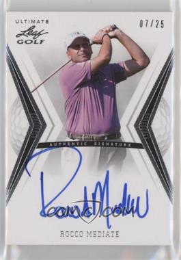 2012 Leaf Ultimate - [Base] - Silver #BA-RM1 - Rocco Mediate /25