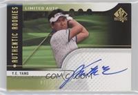 Authentic Rookies Signatures - Y.E. Yang [EX to NM] #/100