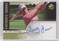 Authentic Rookies - Brittany Lincicome #/100