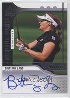 Authentic Rookies Signatures - Brittany Lang #/699