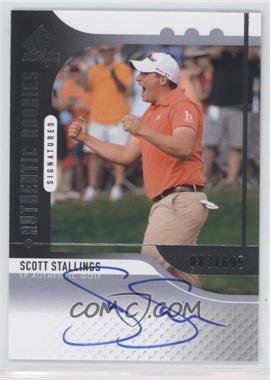 2012 SP Authentic - [Base] #102 - Authentic Rookies Signatures - Scott Stallings /699
