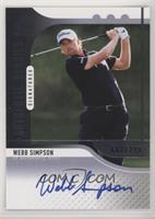 Authentic Rookies Signatures - Webb Simpson #/299