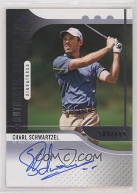 2012 SP Authentic - [Base] #118 - Authentic Rookies Signatures - Charl Schwartzel /699