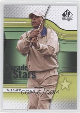 2012 SP Authentic - [Base] #54 - Parade of Stars - Gale Sayers