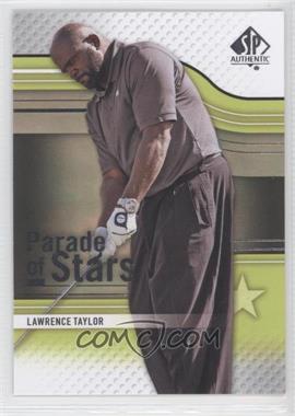 2012 SP Authentic - [Base] #63 - Parade of Stars - Lawrence Taylor