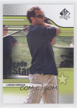 2012 SP Authentic - [Base] #72 - Parade of Stars - Landon Donovan