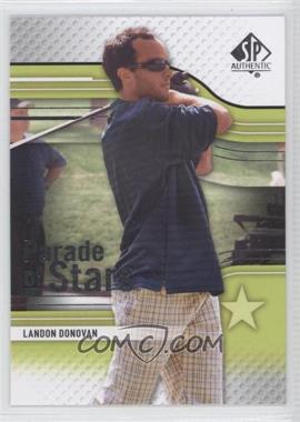 2012 SP Authentic - [Base] #72 - Parade of Stars - Landon Donovan