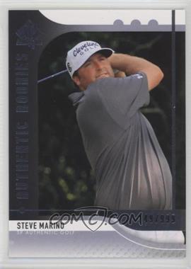 2012 SP Authentic - [Base] #89 - Authentic Rookies - Steve Marino /999