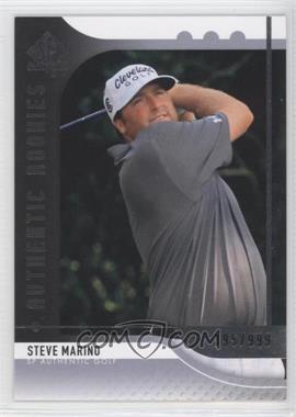 2012 SP Authentic - [Base] #89 - Authentic Rookies - Steve Marino /999