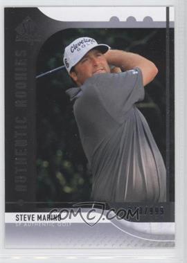 2012 SP Authentic - [Base] #89 - Authentic Rookies - Steve Marino /999