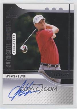 2012 SP Authentic - [Base] #98 - Authentic Rookies Signatures - Spencer Levin /699