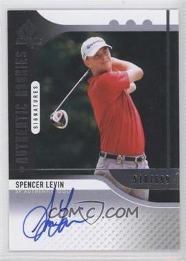 2012 SP Authentic - [Base] #98 - Authentic Rookies Signatures - Spencer Levin /699